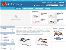 Tablet Screenshot of okularnia.pl